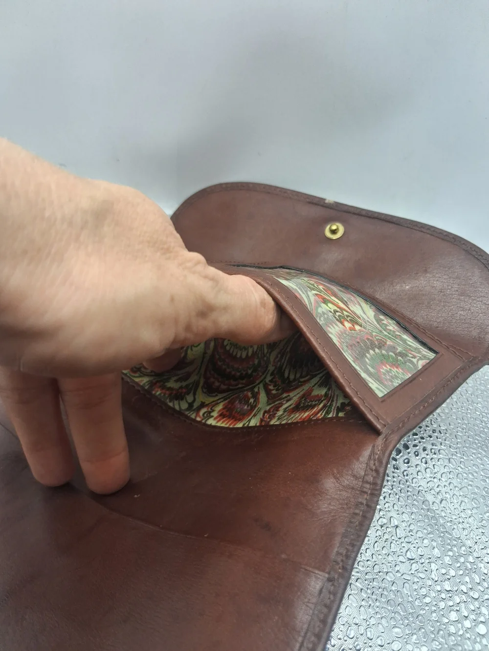 Dooney & Bourke Brown Leather Wallet